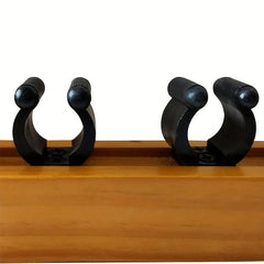 Hardwood Wall Mounted Cue Rack Organize Your Pool Sticks