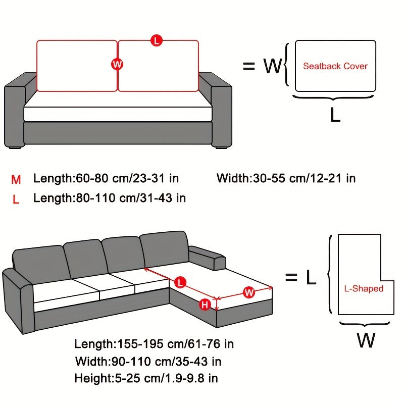 Bohemia Stretch Sofa Cover Cat Dust Proof Slipcover Couch Cover