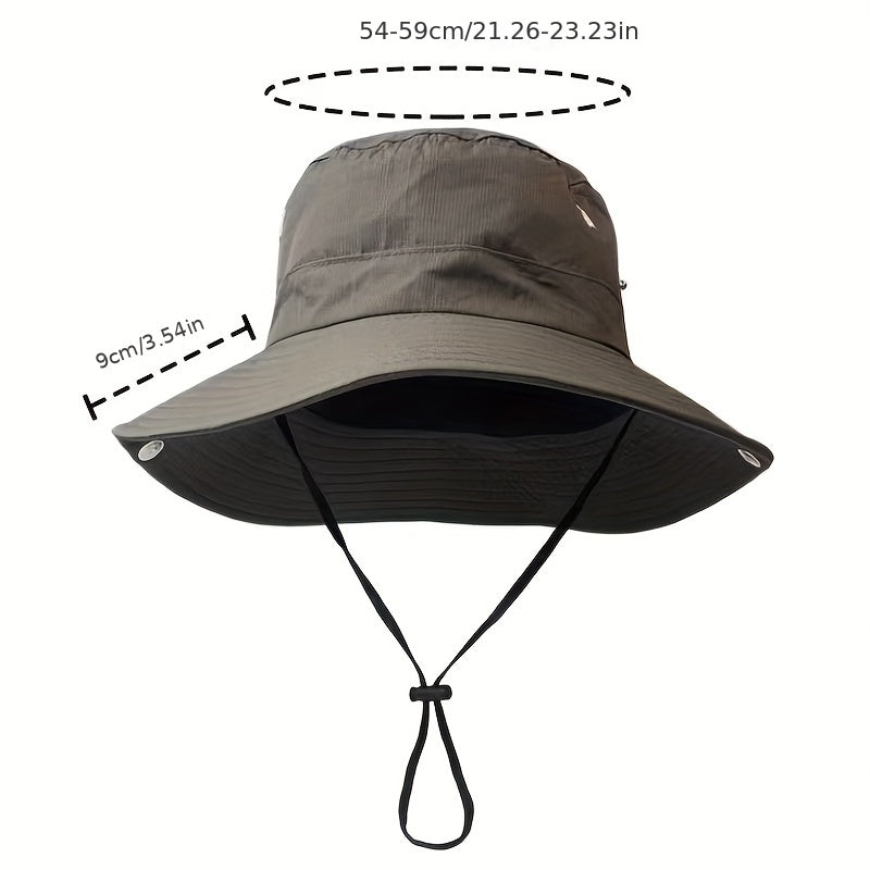 1pc Double-sided Sunshade Bucket Hat for Men