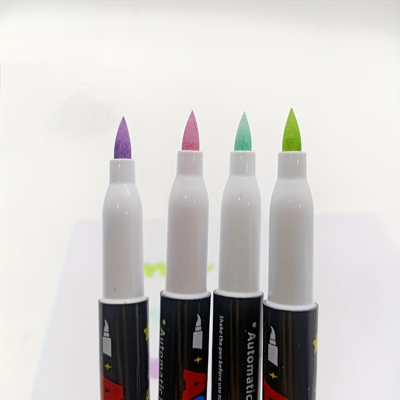 36pc Acrylic Marker Set Soft Grip Medium Tip Waterproof Ideal for Art and Crafts
