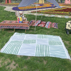 Retro Print Foldable Outdoor Picnic Mat