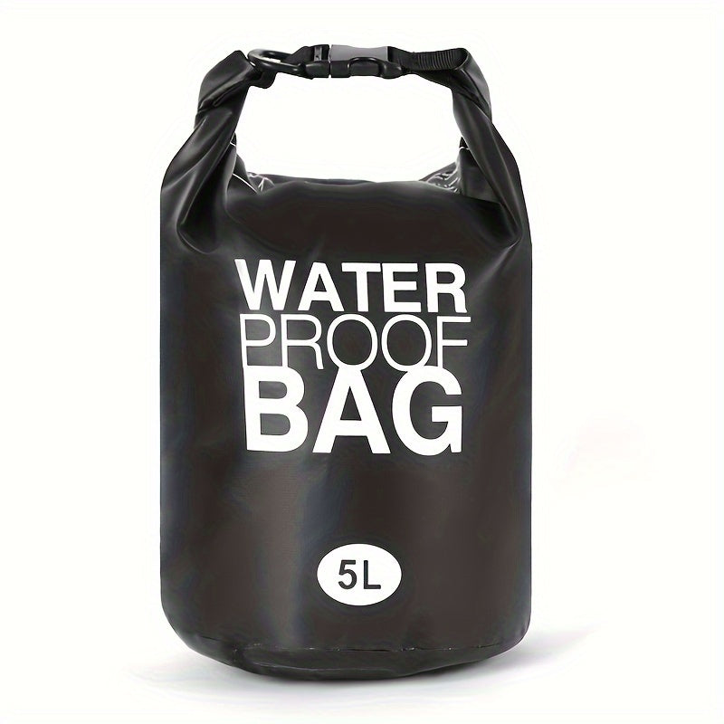 Roll Top Waterproof Bag Beach Shoulder Bucket Bag