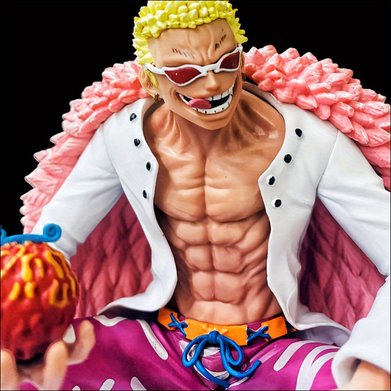 Pirate Anime Character Model 5.9in Squatting Posture Head Set