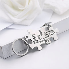 Bestie Gift Keychain Pendant for Car Keys Backpacks Wallets