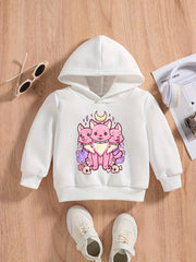 Baby Magic Kitty & Moon Graphic Sweatshirt Kids Pullover