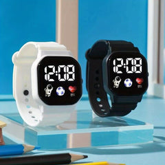 Unicorn Waterproof LED Electronic Watch Ins High-value Student Party Couple Styl
