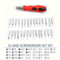 31 In 1 Screwdriver Set Repair Tools