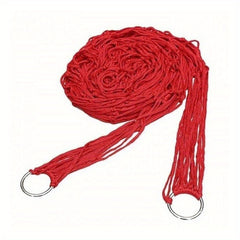 Portable Nylon Rope Mesh Hammock for Outdoor Camping