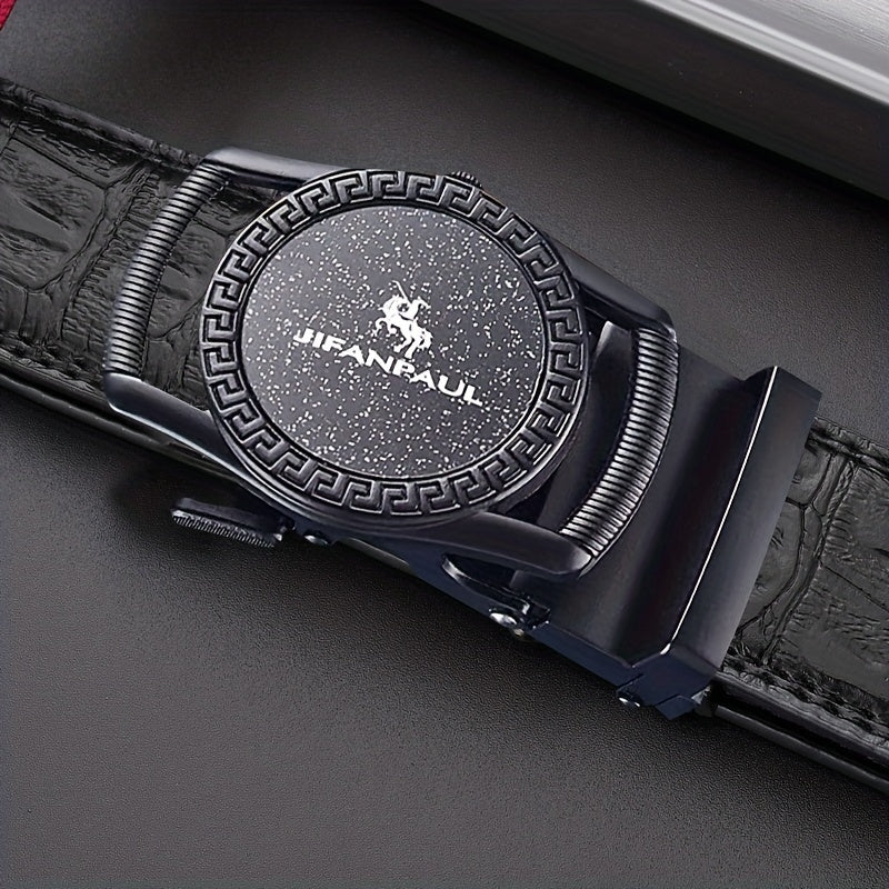 Men's Auto Buckle Belt Business Accessories