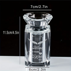 Small Urn Angel Wings Urns Crystal Ashes Human Pet Dogs Cats