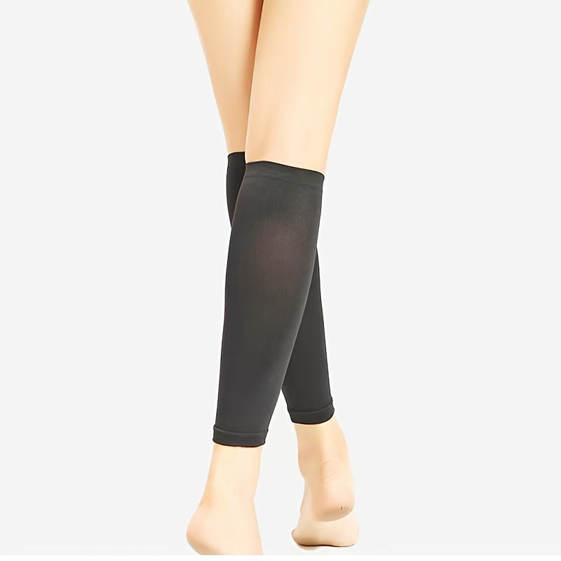Max Compression Nylon Dual Calf Supports Leg Warmers