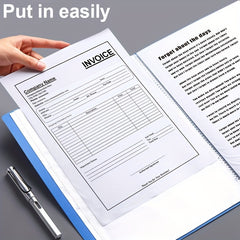 A4 Thickened Document Loose Leaf Folder Student Organizer
