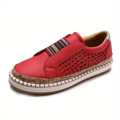Women's Hollow Out Slip-On Sneakers Lightweight Loafers