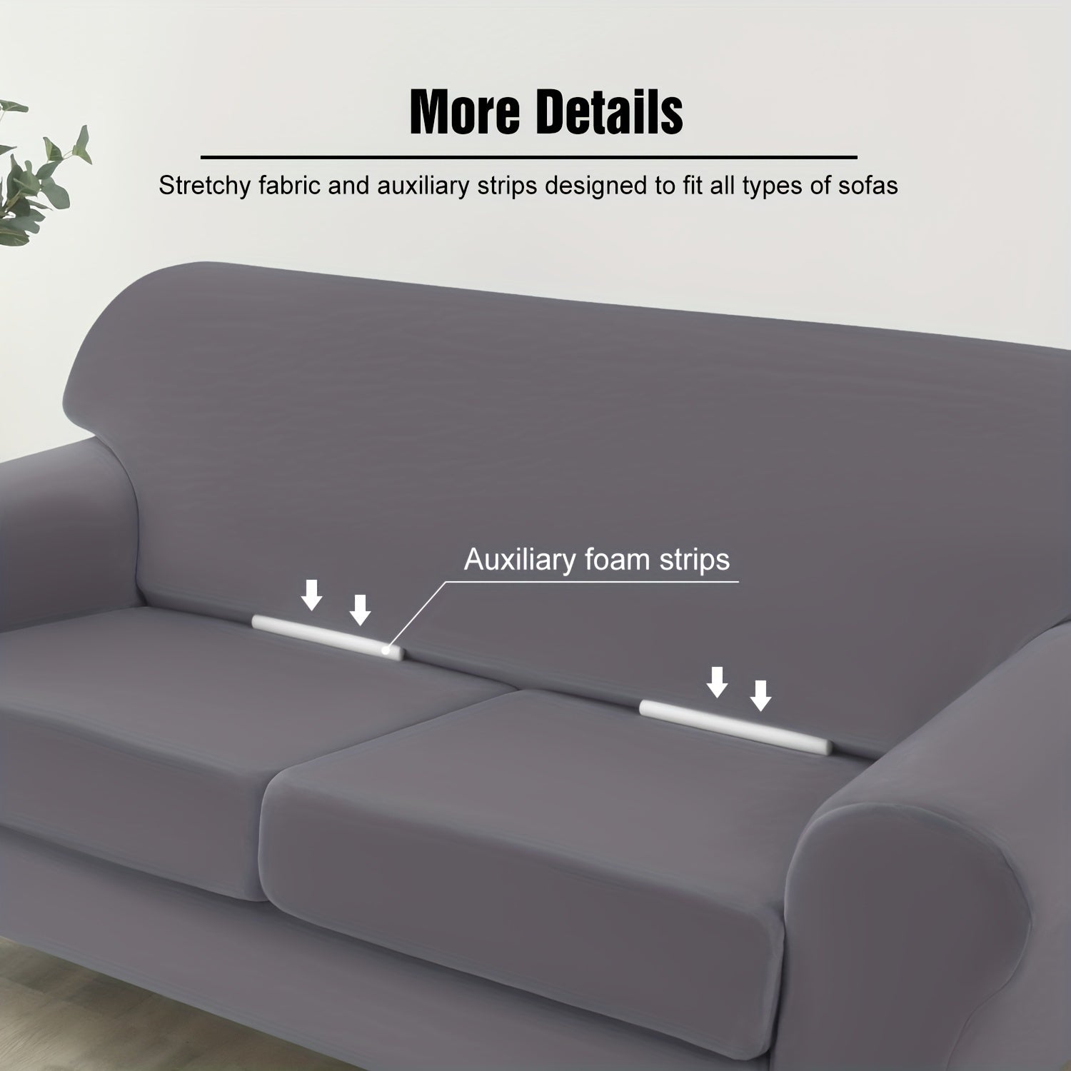 Waterproof Non-slip Sofa Slipcover Set for Living Room Decor