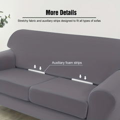 Waterproof Non-slip Sofa Slipcover Set for Living Room Decor