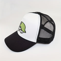 Skull Patch Baseball Cap Men Quick Drying Snapback Mesh Back Hat