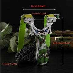 Zinc Alloy Slingshot Metal Quick Press Slingshot