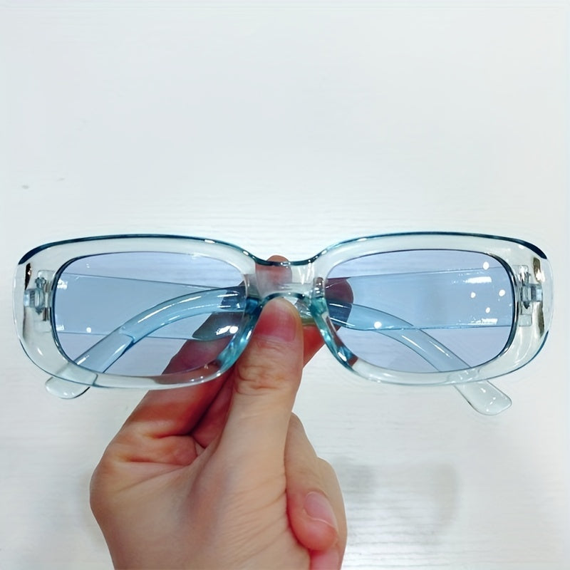 Candy Sunglasses Rectangle Stylish Y2K Eyeglasses Women Driving