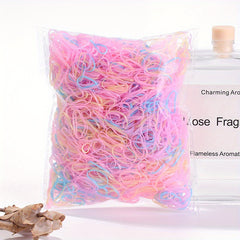 1500pcs Colorful Hair Ties Set for Baby Girls