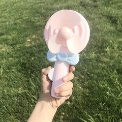 USB Fan Lollipop Handheld Fan Sweet Candy Mini Hand Fan