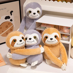 Hugging Sloth Brothers Two piece Set Plush Toys Simulation Sloth Plush Animal