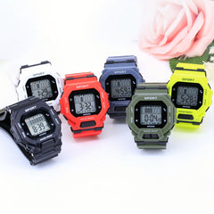 Stylish Waterproof Night Light Watch for Sports Timing