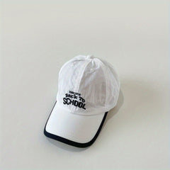 Kids Summer Sunshade Quick drying Baseball Cap