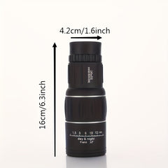 16X52 HD Compact Monocular for Bird Watching Travel & Concerts