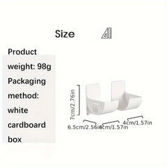 2 Pairs Freshness Film Garbage Bag Storage Rack