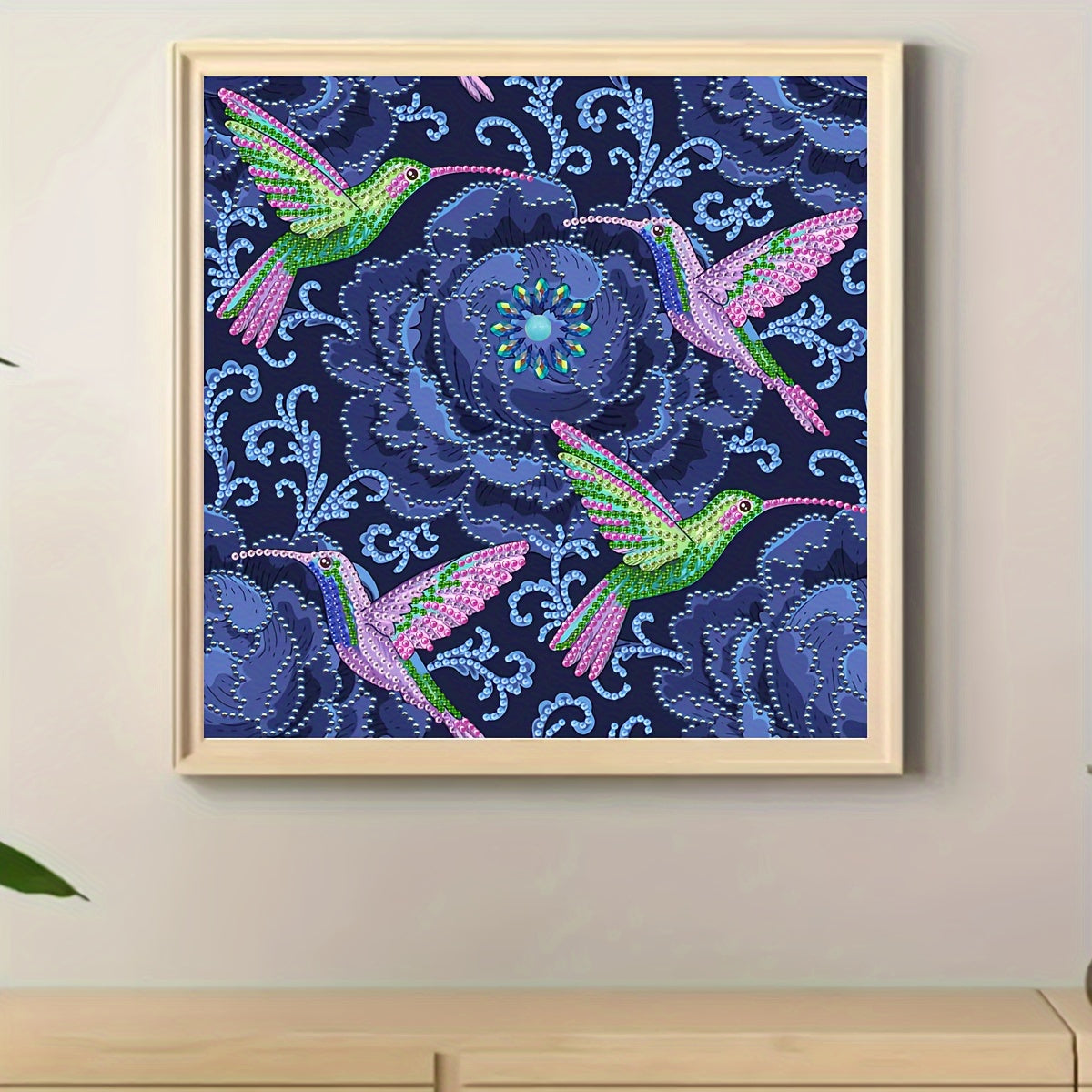 Bird Pattern Diamond Painting Kit DIY 5D Diamond Art Kit