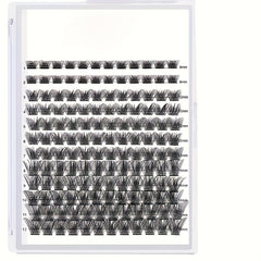 144 Pcs Cluster Eyelash Extension Kit D Curl Volume Wispy Lashes