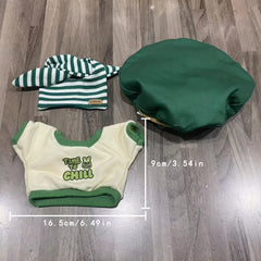 Cotton Doll Clothes Doll Suit Doll Scarf Sweater Beret Gift