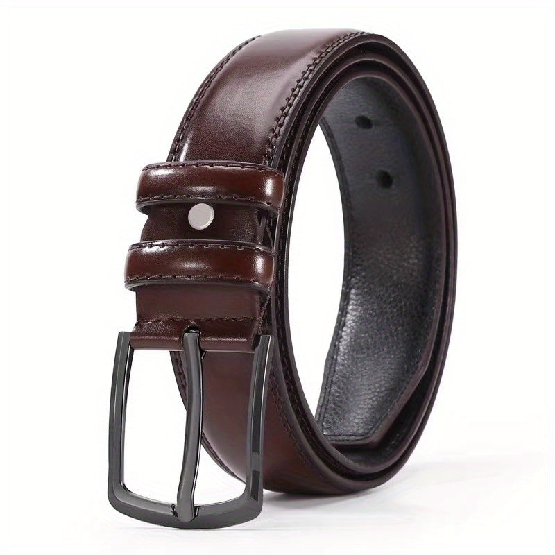 Men's Leather Business Leisure High Pure Cowhide Belt