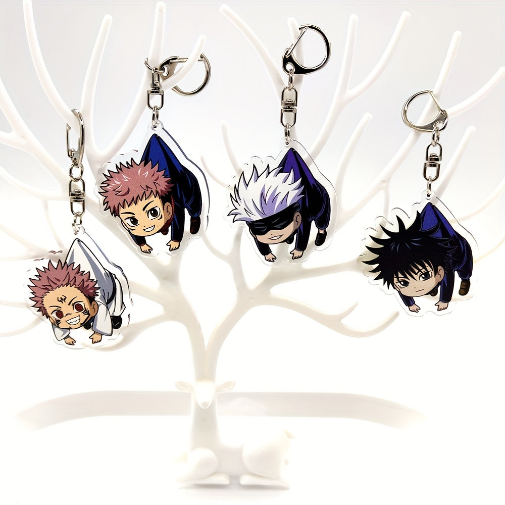 Anime Acrylic Keychain Car Pendant Bag Charm