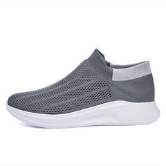 Unisex Lightweight Slip On Casual Shoes Breathable Sock Shoes