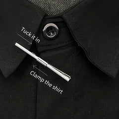 Collar Clips Portable Brooch Clip Shirt Collar Pins Business Suit Accessories