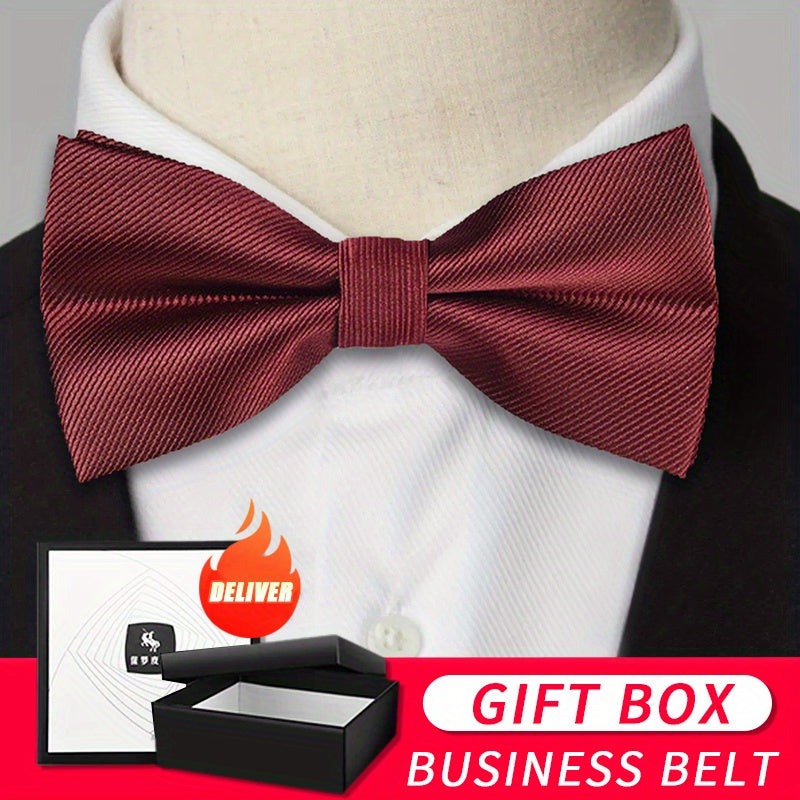 Men's Bow Tie Wedding Accessory for Bridegroom