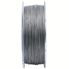 300m 328yds 4 Strands Grey Nylon Fishing Line