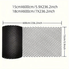 Drainage Protection Net Eaves Net Set with 10 Ground Nails