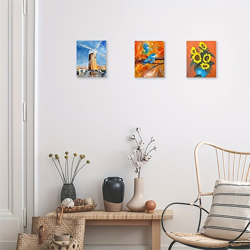 5pcs 5x7 Inches Blank Canvas Painting Boards