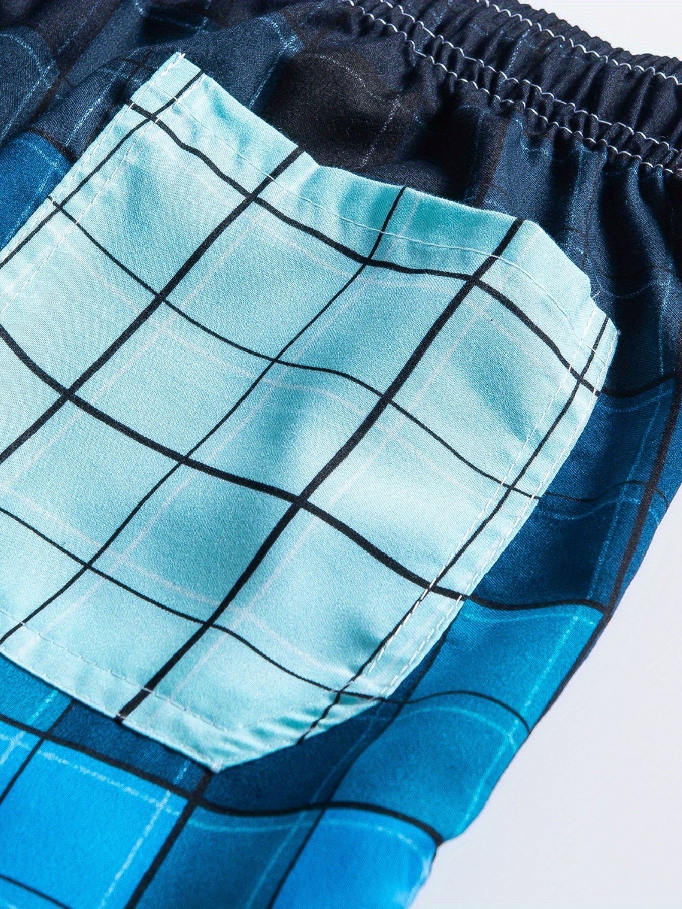 Ombre Shorts Casual Summer Pool Beach Lounge Shorts
