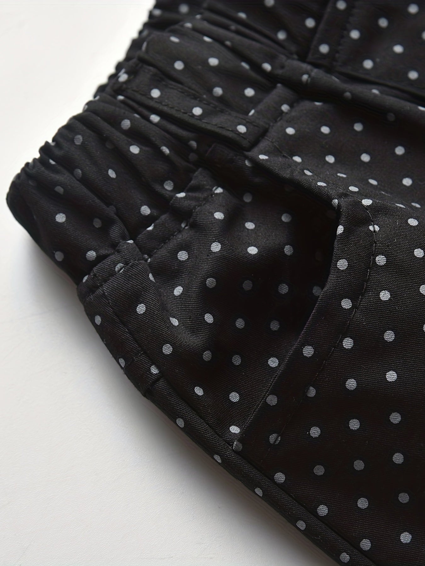 Boys Polka Dot Casual Shorts Comfortable Breathable For Summer Kids Clothes