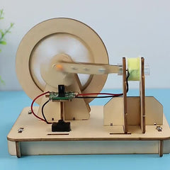 Mini Electromagnetic Engine Model DIY Science Experiment Technology Toy