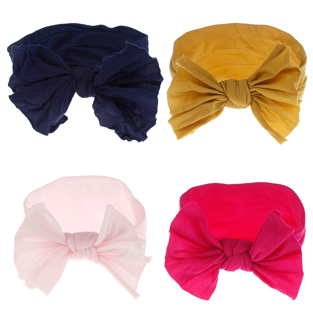 Baby Girls Headbands Head Wraps Bow Elastics Hairbands Hair Accessories