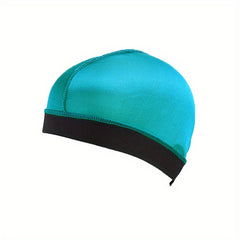 Silk Bottoming Cap Wide Brim Elastic Pirate Cap