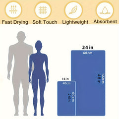 Quick Drying Microfiber Travel Towel Soft Lightweight for Gym Beach Yoga