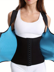 Sporty Waist Trainer Vest Slimming Hip & Tummy Control Top
