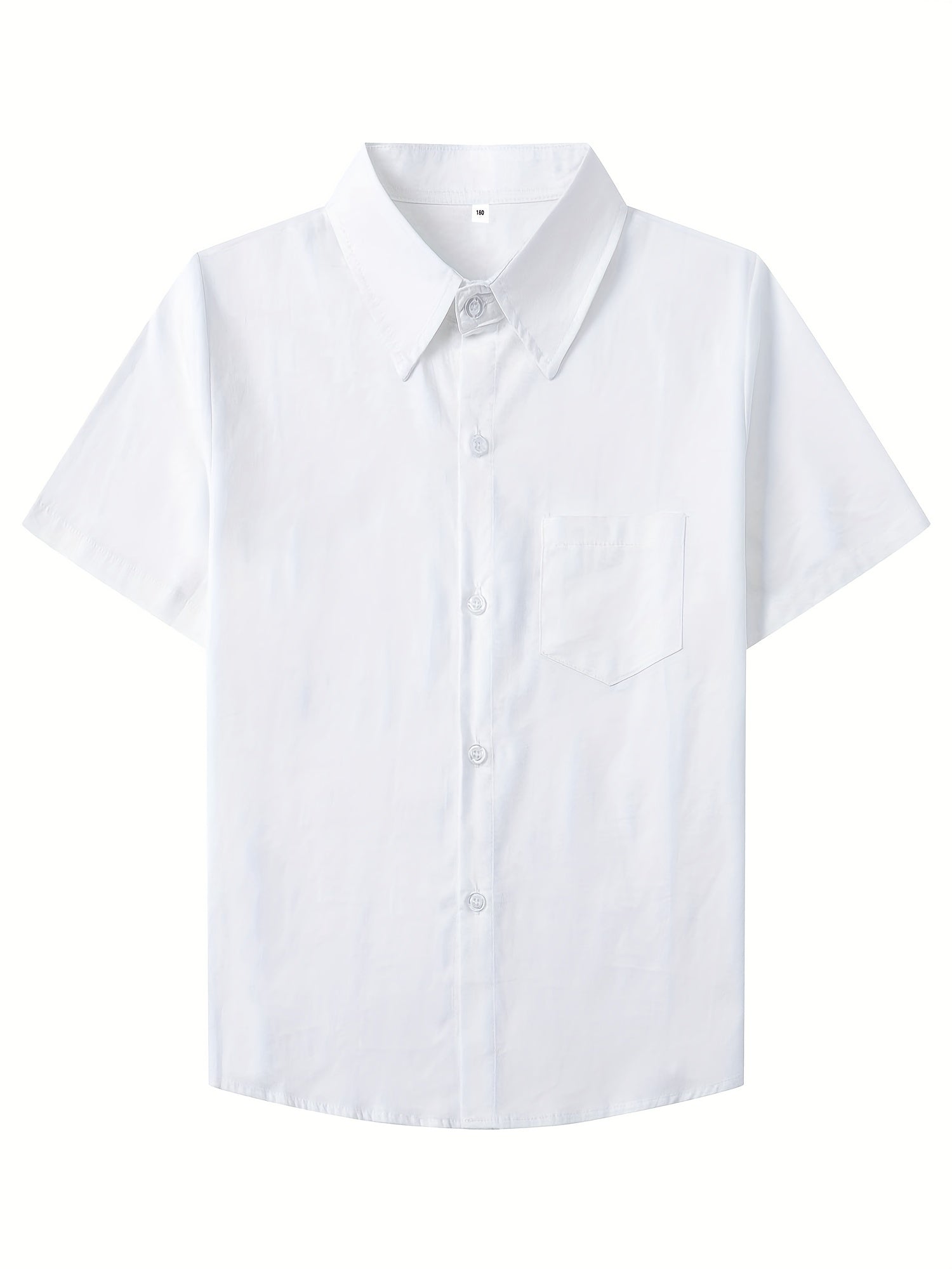 Boys Short Sleeve Button Down Shirt