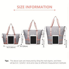 Waterproof Fitness Bag with Shoe Pocket