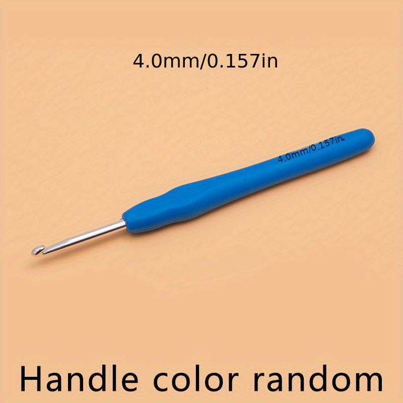 1pc Crochet Hooks Set 2mm Ergonomic Handle For Beginners & Experience
